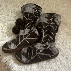 Original Muk Luks Tall Slippers
